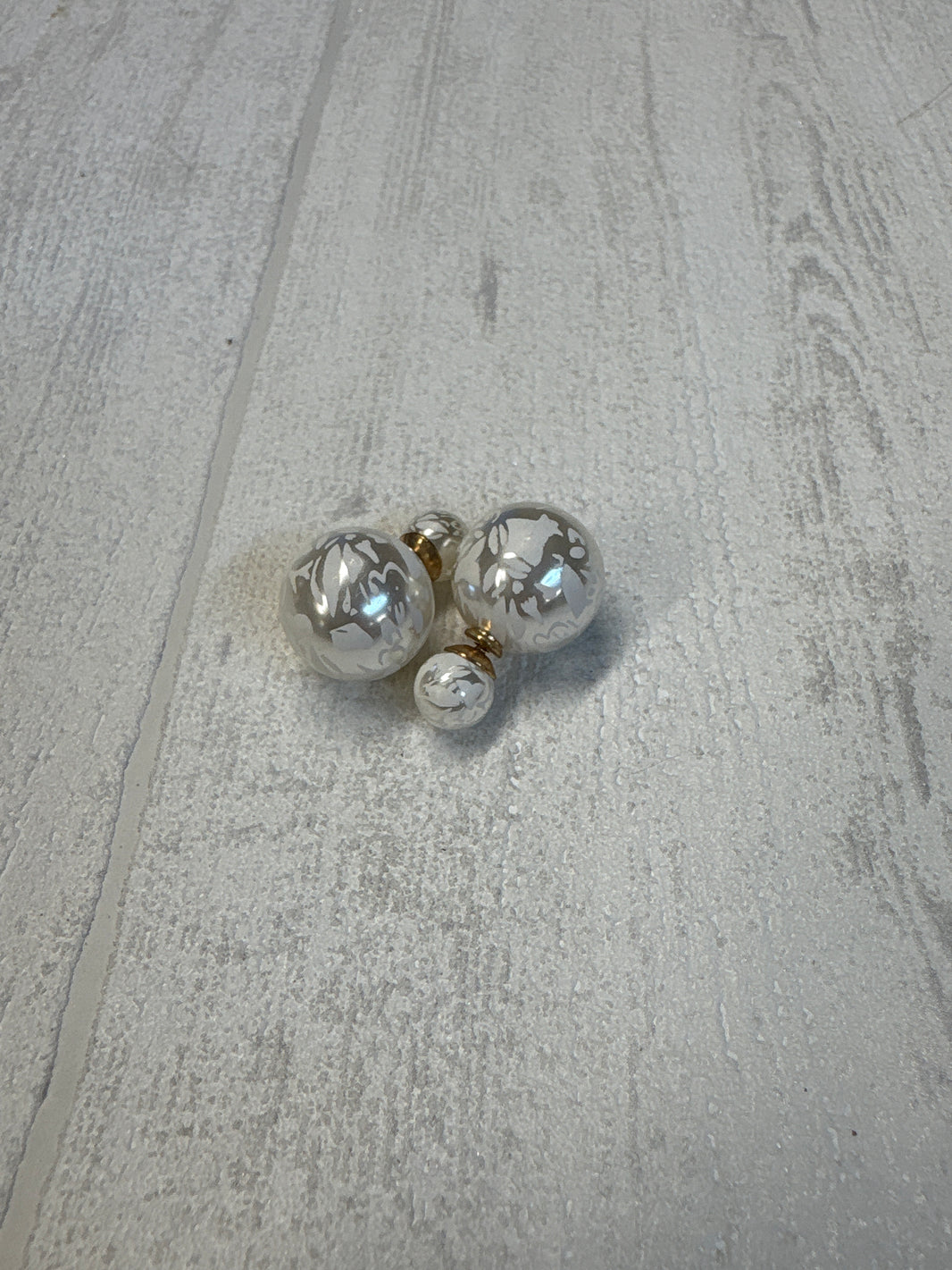 Boucle d’oreille / nacré