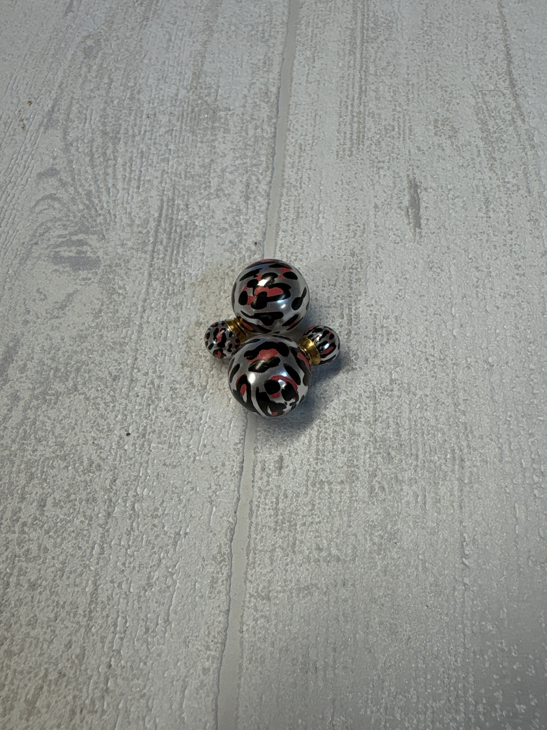Boucle d’oreille leopards