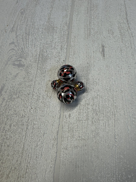 Boucle d’oreille leopards