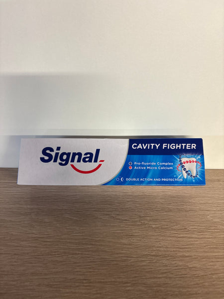Dentifrice signal - double action ￼
