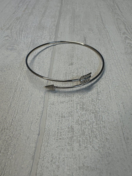 Bracelet haut du bras argenté