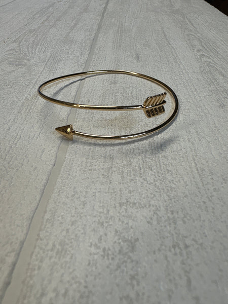 Bracelet haut du bras doré