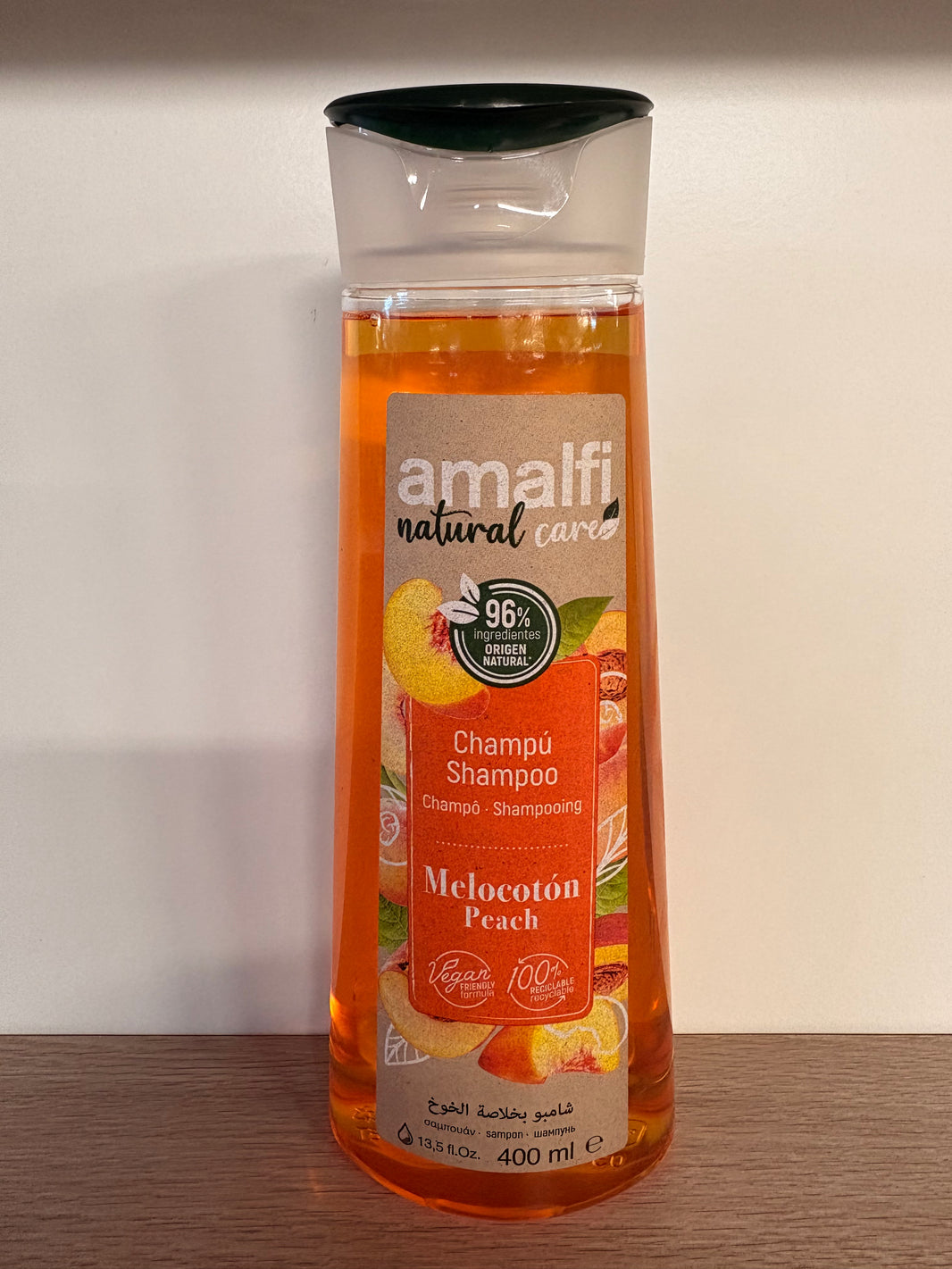 Shampooing - Pêche - 400ml - VEGAN