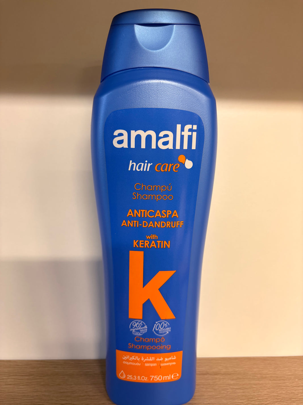 Shampooing cheveux - AMALFI - 750ml ￼