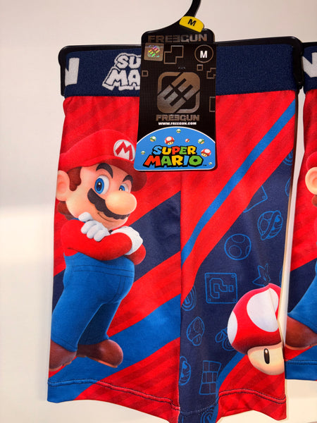 Boxer Freegun, Super Mario - 92% polyester￼￼