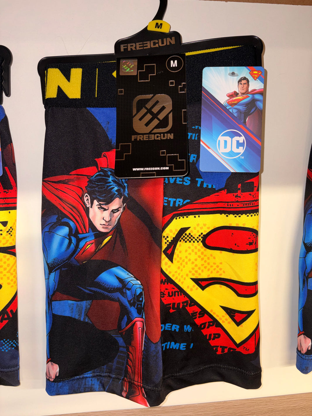 Boxer Freegun, Superman, 92 % polyester ￼