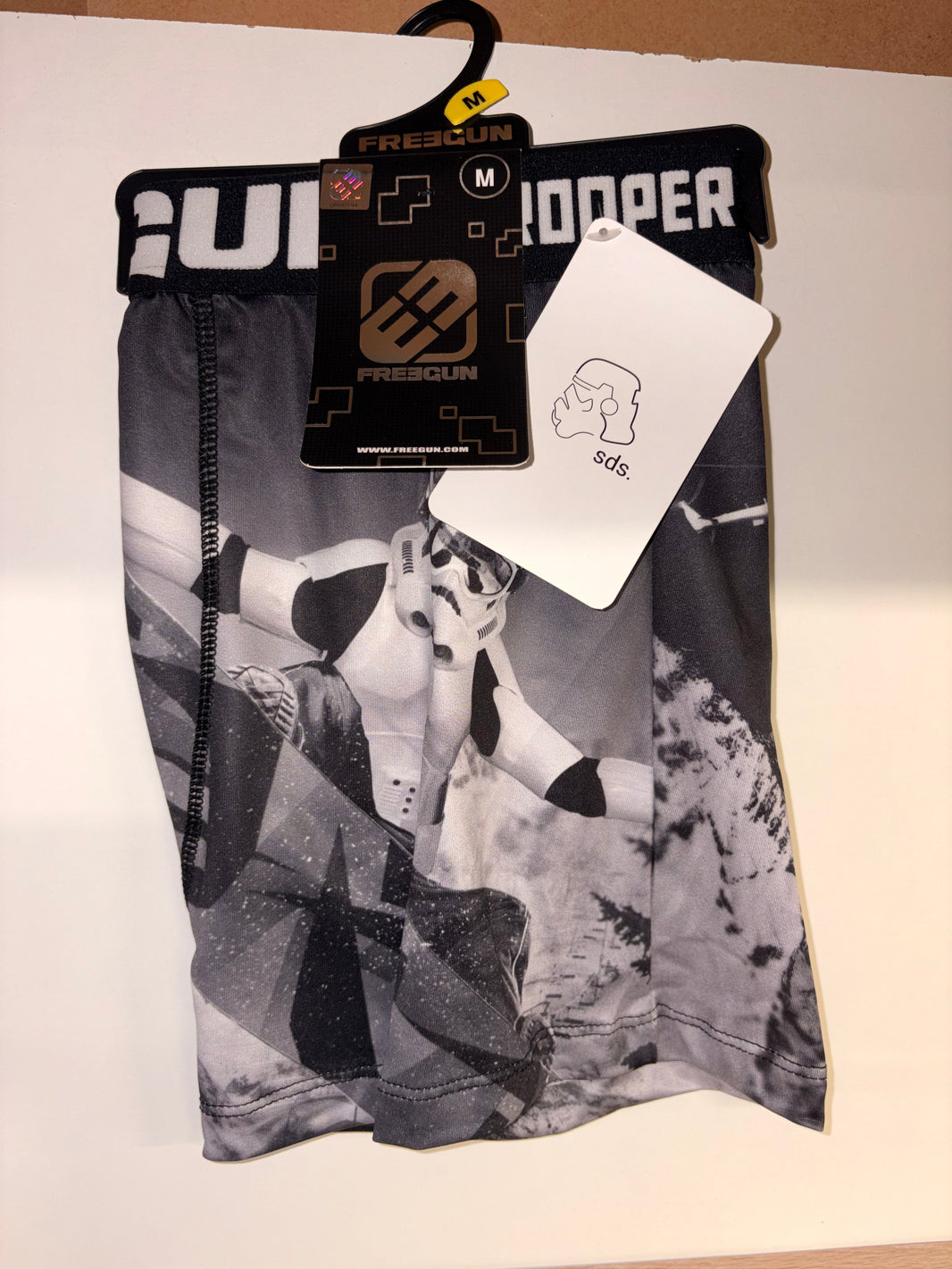 Boxer Freegun, 92 % polyester ￼