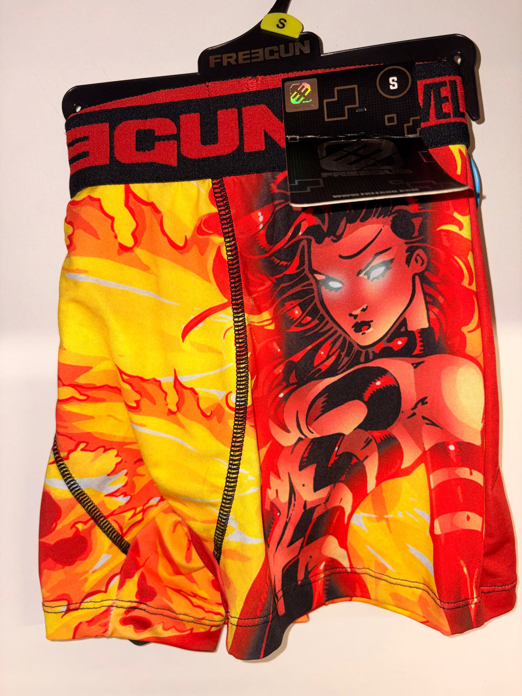 Boxer Freegun - Marvel - 92 % polyester ￼