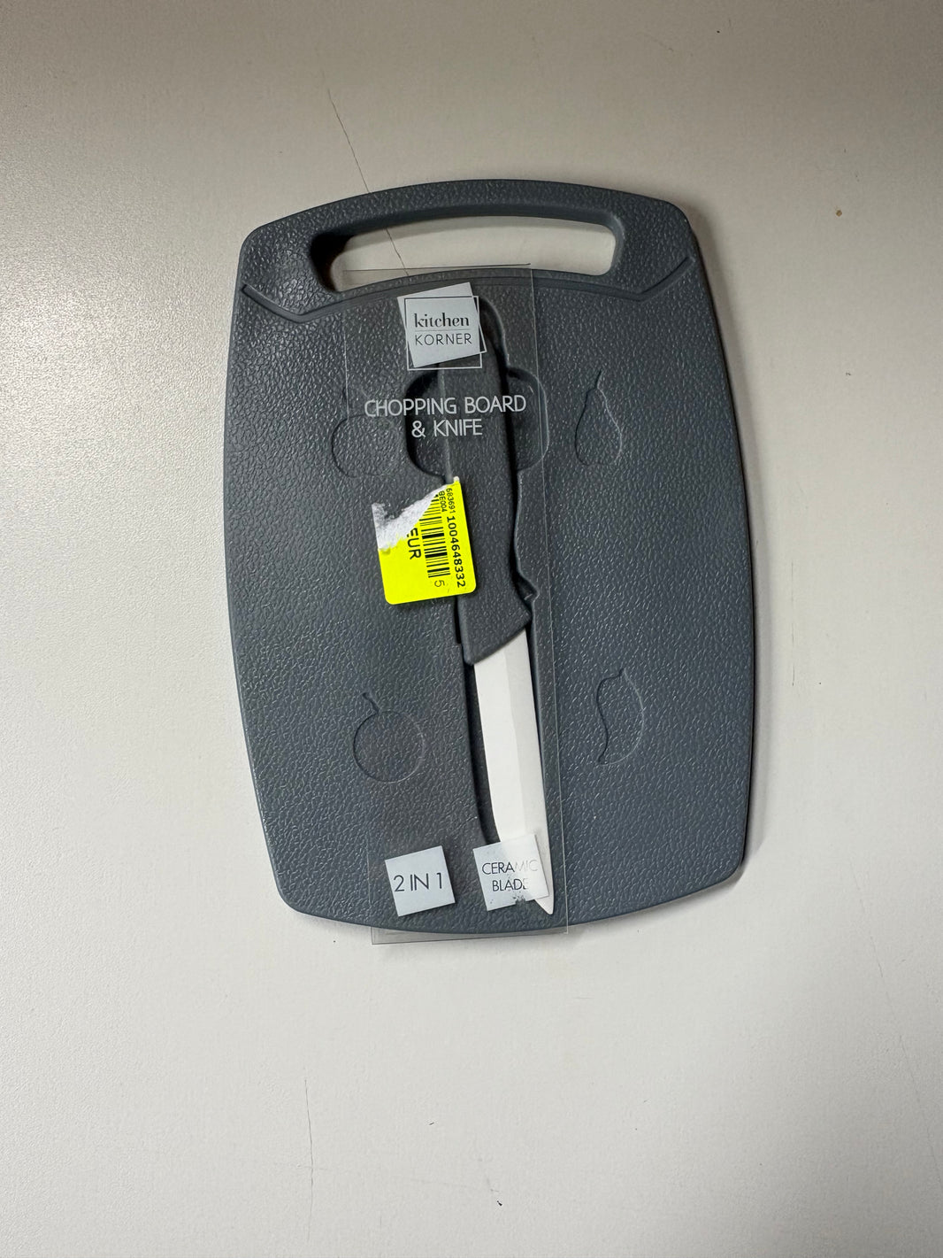 planche à découper avec couteau