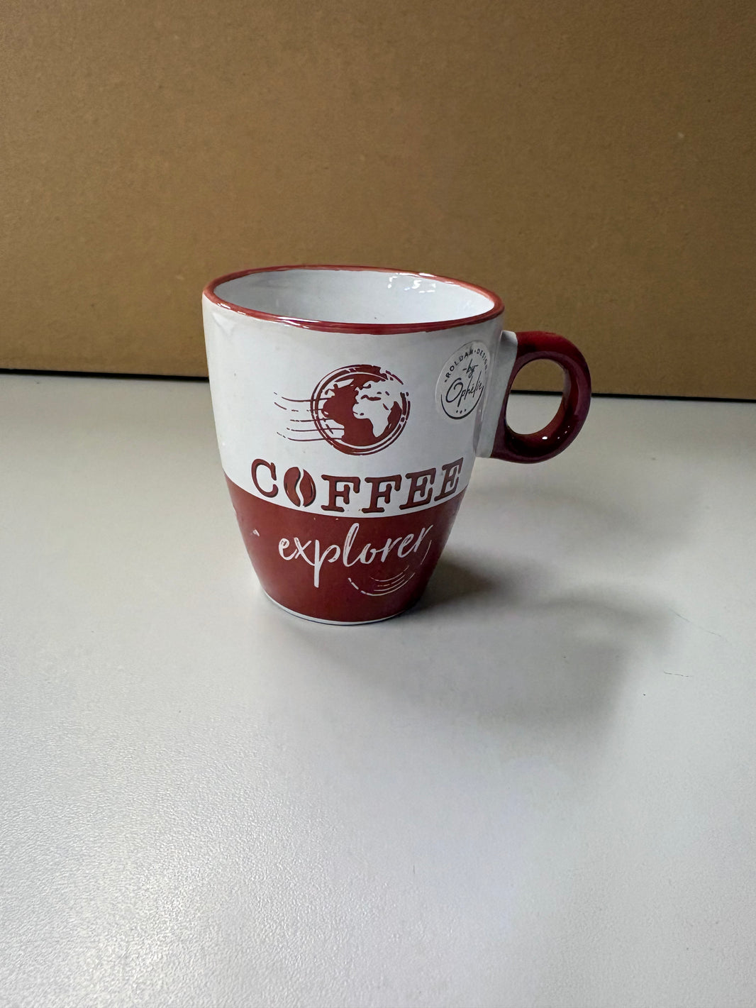 Tasse coffee rouge