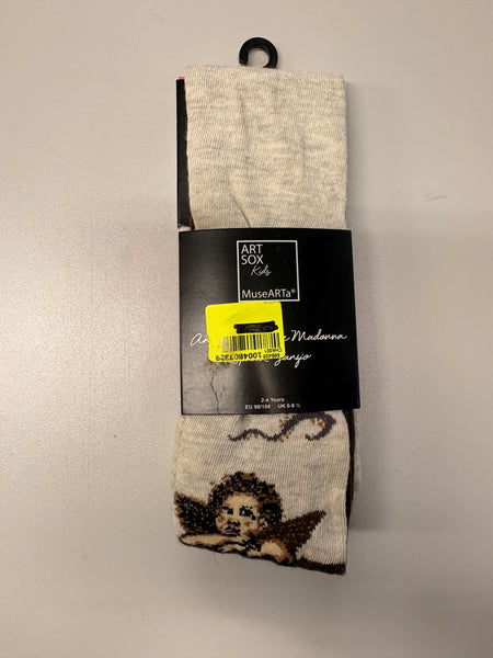 Chaussettes hautes beige 98/104